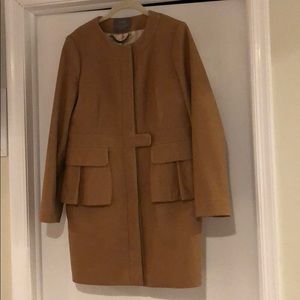 Jcrew wool cashmere winter coat jacket